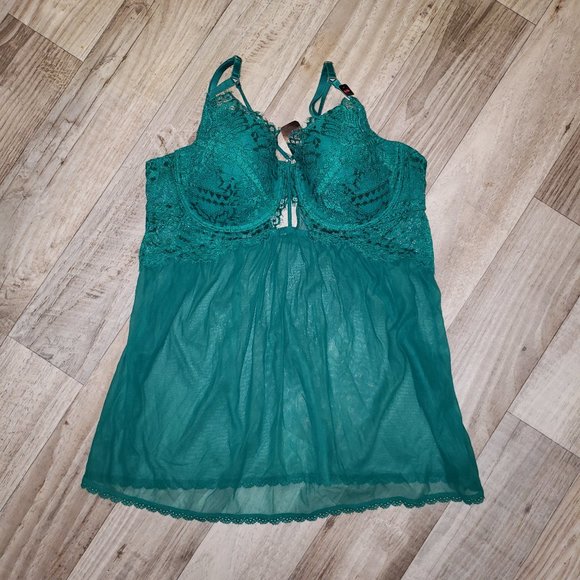 La Senza Emerald Green Babydoll